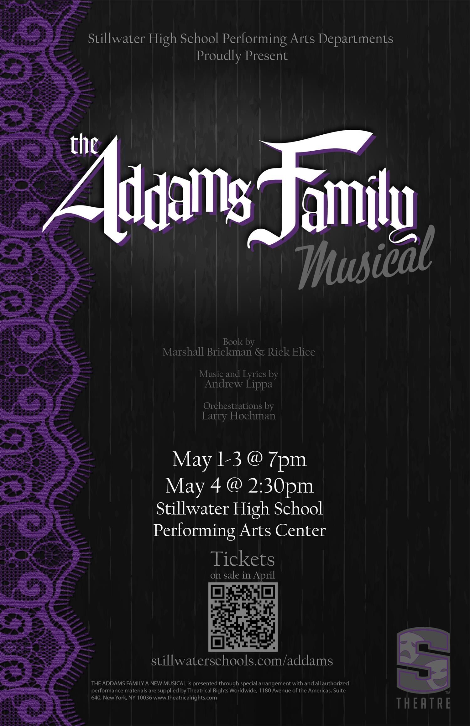 Addams Family Musical May 1-4